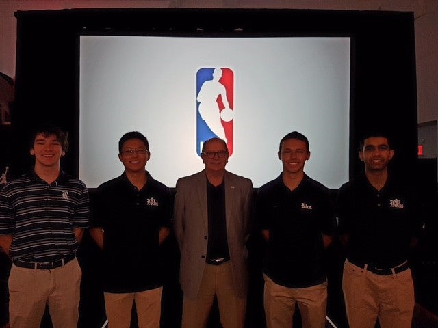 Sport Management Students at Hackathon